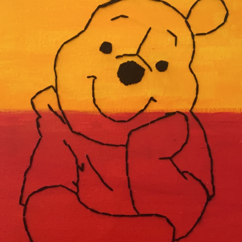 Winnie the Pooh wall hanging